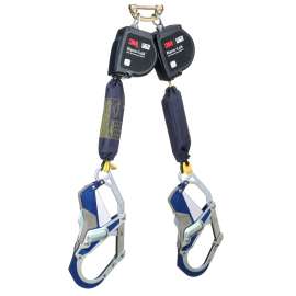 7012818583 3100616 DBI-SALA® Nano-Lok™ Extended Length Twin-Leg Personal Self-Retracting Lifeline 3100616, Web, 9 ft