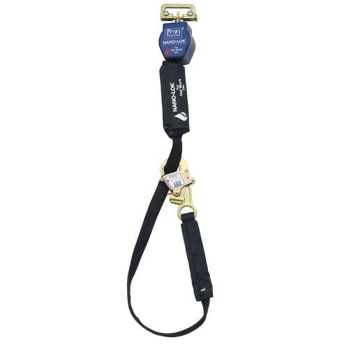 7012818629 3101322 DBI-SALA® Nano-Lok™ Hot Work Tie-Back Personal Self-Retracting Lifeline 3101322, Kevlar® Fiber Web, 9 ft