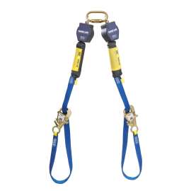 7012818643 3101373 DBI-SALA® Nano-Lok™ Tie-Back Twin-Leg Personal Self-Retracting Lifeline 3101373, Web, 9 ft