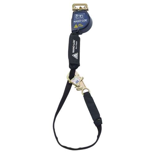7012818708 3101562 DBI-SALA® Nano-Lok™ Arc Flash Tie-Back Personal Self-Retracting Lifeline 3101562, Kevlar® Fiber Web, 11 ft