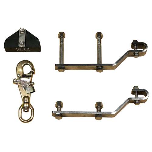 7012818834 3302981 DBI-SALA® Rollgliss™ Sloped Low Speed Automatic Descender Hardware Kit 3302981, Stainless Steel Hook