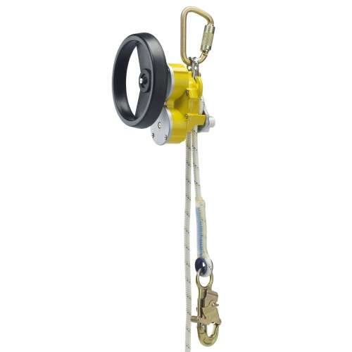7012818904 3327600 DBI-SALA® Rollgliss™ R550 Rescue and Descent Device Kit with Rescue Wheel 3327600, 3/8 in Nylon Kernmantle Rope, 600 ft