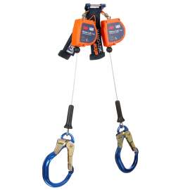 7012819223 3500277 DBI-SALA® Nano-Lok™ Edge Twin-Leg Personal Self Retracting Lifeline 3500277 Cable, Aluminum Rebar Lock Hook 8 ft. Class 2 ANSI