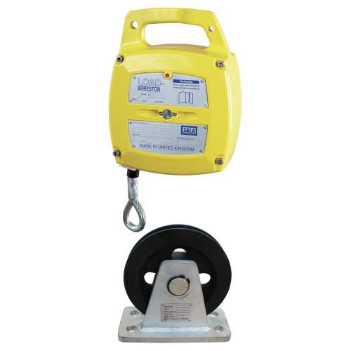 7012819498 3700801 DBI-SALA® Small Series Load Arrestor with Pulley 3700801, Galvanized Cable, 1760 lb Capacity, 13 ft
