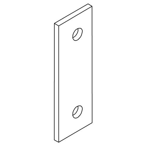 7012819734 6100710 DBI-SALA® Lad-Saf™ Vertical Safety System Stand-Off Bracket 6100710, Stainless Steel