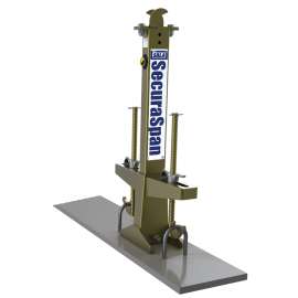 7012820224 7400045 DBI-SALA® Temporary Loop Rebar Horizontal Lifeline Stanchion with Base 7400045