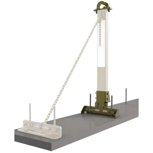 7012820228 7400054 DBI-SALA® Temporary Rebar/Shear Stud Horizontal Lifeline Intermediate Retro-Fit Kit 7400054