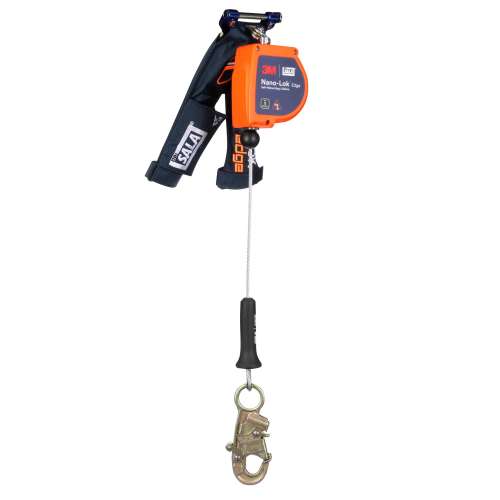 7012828691 3500288 DBI-SALA® Nano-Lok™ edge Personal Self-Retracting Lifeline 3500288, Galvanized Cable, 8 ft