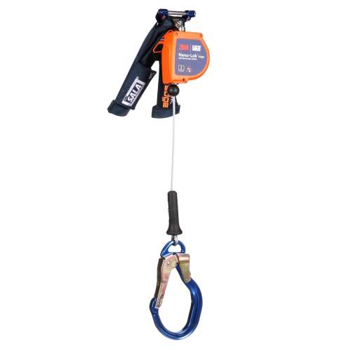 7012828692 3500291 DBI-SALA® Nano-Lok™ edge Personal Self-Retracting Lifeline 3500291, Galvanized Cable, 8 ft