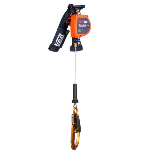 7012828695 3500294 DBI-SALA® Nano-Lok™ edge Personal Self-Retracting Lifeline 3500294, Galvanized Cable, 8 ft