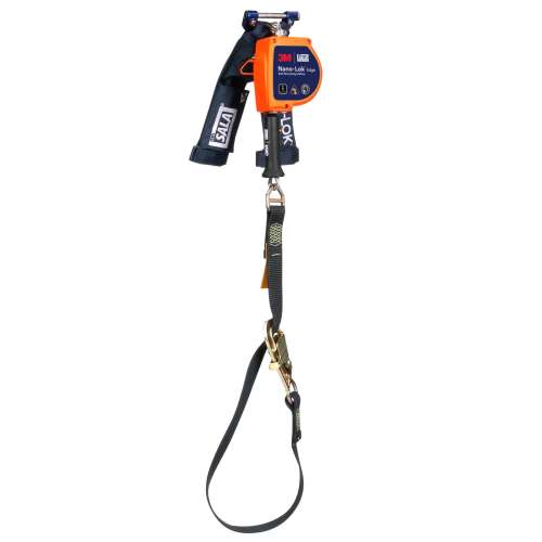 7012828697 3500297 DBI-SALA® Nano-Lok™ edge Tie-Back Personal Self-Retracting Lifeline 3500297, Galvanized Cable, 9 ft