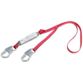 7012829820 1341002 Protecta® Web Shock-Absorbing Lanyard 1341002, 3 ft