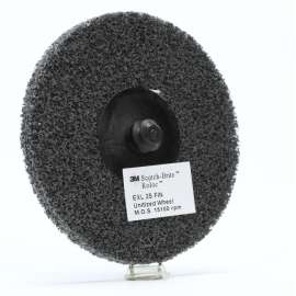 7100005209 Scotch-Brite™ Roloc™ EXL Unitized Wheel, XL-UR, 2S Fine, TR, 3 in, 10/Pac 40 ea/Case