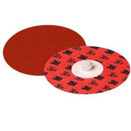 7100006571 Cubitron™ II Roloc™ Durable Edge Disc 984F, 36+, YF-weight, TR, Maroon, 4 in, Die R400BB, 25/Carton, 100 ea/Case