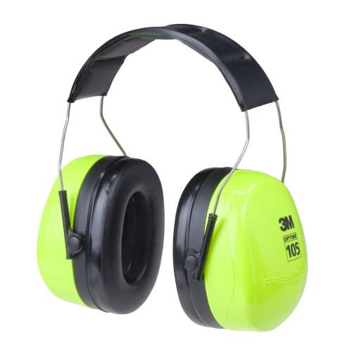 7100008764 H10A HV PELTOR™ Optime™ 105 Earmuffs H10A HV, Over-the-Head, 10 EA/Case