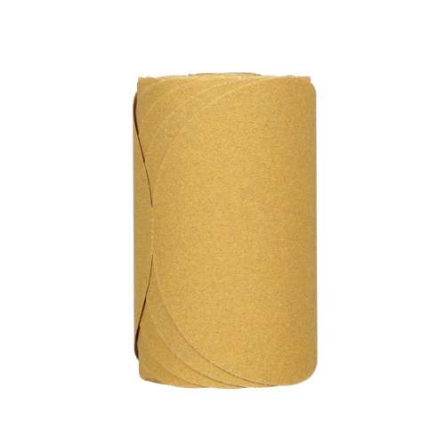 7100030578 Stikit™ Gold Disc Roll, 01213, 6 in, P80A, 75 discs per roll, 12 rolls per case