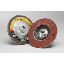7100032359 Cubitron™ II Flap Disc 967A, 60+, T29 Quick Change, 4-1/2 in x 5/8"-11, 10 ea/Case