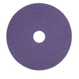 7100033182 Cubitron™ II Abrasive Fibre Disc, 33416, 5 in X7/8 in (125mm X 22mm), 80+, 5 discs per carton, 5 cartons per case