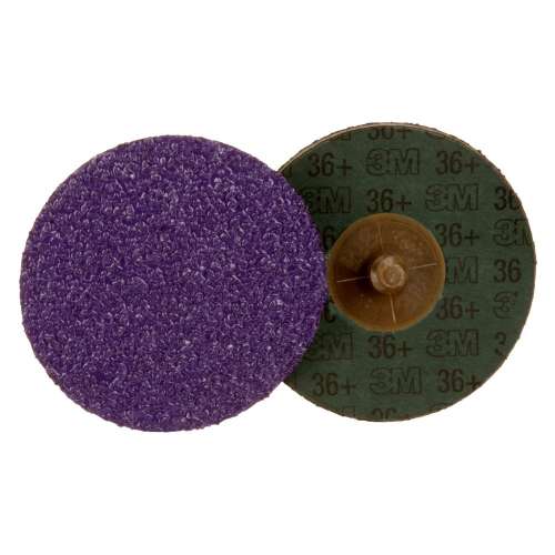 7100033190 Cubitron™ II Roloc™ Fibre Disc 786C, 33389, 3 in (75 mm), 36+, 15 discs per carton, 6 cartons per case