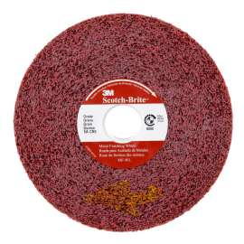 7100042616 Scotch-Brite™ Metal Finishing Convolute Wheel, MF-WL, 5A Coarse, 6 in x 1 in x 1 in, 3 ea/Case