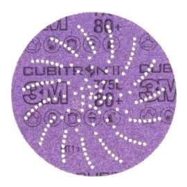 7100045070 Xtract™ Cubitron™ II Film Disc 775L, 80+, 5 in, Die 500LG, 50/Carton, 250 ea/Case