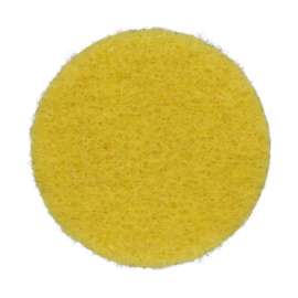 7100053375 Flexible Diamond QRS Cloth Disc 6002J, M40, Pattern 18, Yellow, 1-1/2 in x NH, Die 150S, 10 ea/Case
