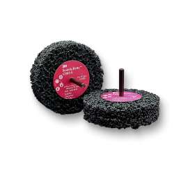 7100062946 Scotch-Brite™ Roloc™ Clean and Strip Disc, TR, CSD2-R, 4 in x 1 in S XCS, 10 ea/Case