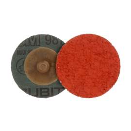 7100063613 Cubitron™ II Roloc™ Fibre Disc 987C, 36+, TR, 2 in, Die R200P, 50/Carton, 200 ea/Case