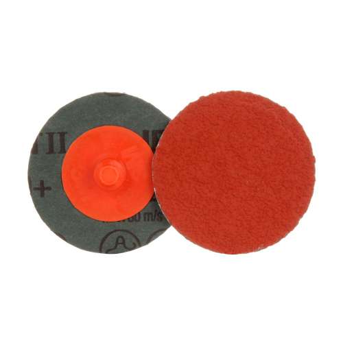 7100063614 Cubitron™ II Roloc™ Fibre Disc 987C, 60+, TR, 2 in, Die R200P, 50/Carton, 200 ea/Case