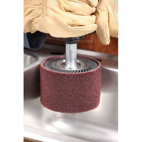 7100063813 Scotch-Brite™ Surface Conditioning Scrim Backed Belt, SC-BS, A/O Medium, 3 in x 12 in