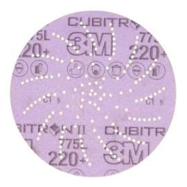 7100064270 Xtract™ Cubitron™ II Film Disc 775L, 220+, 5 in, Die 500LG, 50/Carton, 250 ea/Case