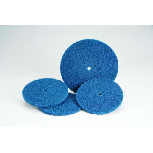 7100074873 Standard Abrasives™ Quick Change Buff and Blend HS Disc, 840414, A/O Coarse, TSM, 3 in, 25/Carton, 100 ea/Case
