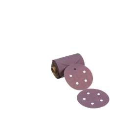 7100075216 Cubitron™ II Stikit™ Paper Disc Roll 732U, 5 in x NH 5 Holes 220+ C-weight, D/F, Die 500FH, 100 Discs/Roll, 4 Rolls/Case
