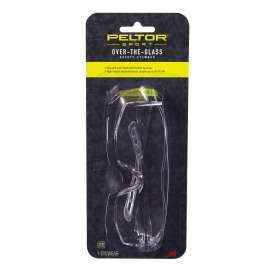 7100088515 47030-PEL-6 Peltor™ Sport Over The Glass Safety Eyewear 47030-PEL-6, Clear, 6/Case