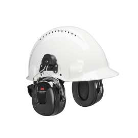 7100089369 HRXS221P3E-NA PELTOR™ WorkTunes™ Pro AM/FM Radio Headset, Black, Hard Hat Attached