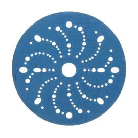 7100091093 Hookit™ Blue Abrasive Disc 321U Multi-hole, 36175, 6 in, 150, 50 discs per carton, 4 cartons per case