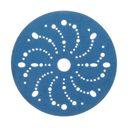 7100091093 Hookit™ Blue Abrasive Disc 321U Multi-hole, 36175, 6 in, 150, 50 discs per carton, 4 cartons per case