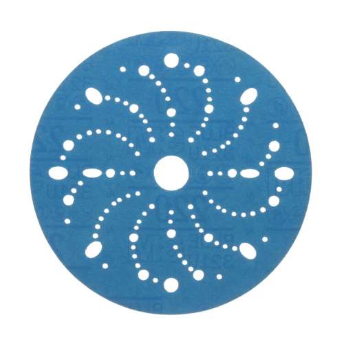 7100091095 Hookit™ Blue Abrasive Disc 321U Multi-hole, 36177, 6 in, 220, 50 discs per carton, 4 cartons per case