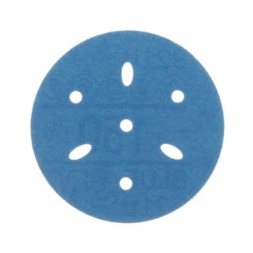7100091343 Hookit™ Blue Abrasive Disc Multi-hole, 36145, 3 in, 150 grade, 50 discs per carton, 4 cartons per case