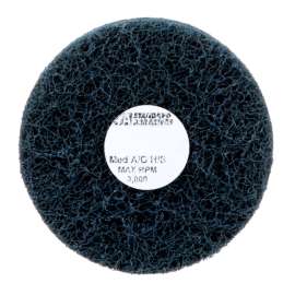 7100093311 Standard Abrasives™ Buff and Blend HS Wheel 880475, 3 in x 2 Ply x 1/4 in A MED, 10/Carton, 100 ea/Case