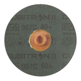 7100096602 Cubitron™ II Roloc™ Fibre Disc 987C, 60+, TS, 4 in, Die RS400BB, 25/Carton, 100 ea/Case