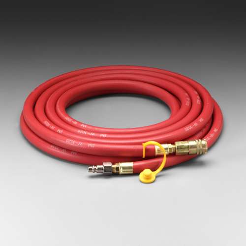 7100097708 W-3020-100 Supplied Air Hose W-3020-100/07035(AAD), 100 ft, 1/2 in ID, Industrial Interchange Fittings, Low Pressure 1 EA/Case