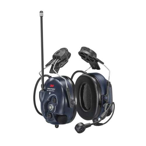 7100099586 MT73H7P3E4D10NA PELTOR™ WS™ LiteCom PRO III Headset - Hard Hat Attached -MT73H7P3E4D10-NA
