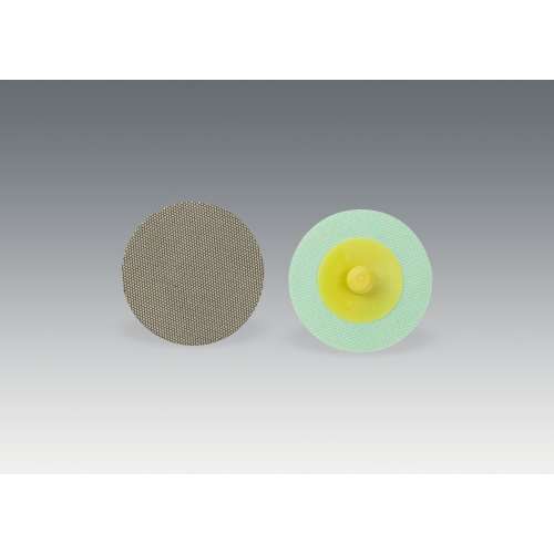 7100100636 Roloc™ Flexible Diamond Disc 6234J, M40, TR, Yellow, 1-1/2 in, Die R150S, 10 ea/Case