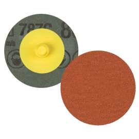 7100100961 Roloc™ Fibre Disc 787C, 80+, TR, 3 in, Die R300V, 50/Carton, 200 ea/Case