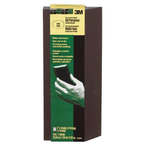 7100101553 Extra-Large Single Angle All Purpose Sanding Sponge Fine grit, 910PSA-MASS