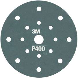 7100104547 Hookit™ Flexible Abrasive Disc 270J, 34800, 6 in, Dust Free, P400, 25 discs per carton, 5 cartons per case