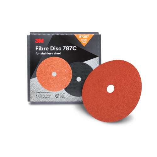 7100109878 Fibre Disc 787C, 87257, 7 in x 7/8 in, 36+, Trial Pack, 10 ea/Case