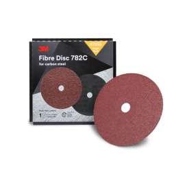 7100109880 Fibre Disc 782C, 7 in x 7/8 in, 36+, Trial Pack, 10 ea/Case