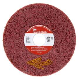 7100111497 Scotch-Brite™ Metal Finishing Convolute Wheel, MF-WL, 5A Coarse, 6 in x 2 in x 1 in, 2 ea/Case